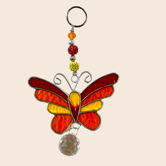 Small Resin Butterfly Suncatcher
