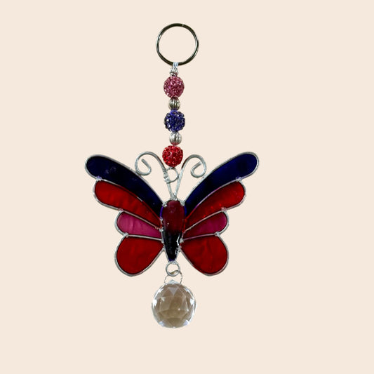 Small Resin Butterfly Suncatcher