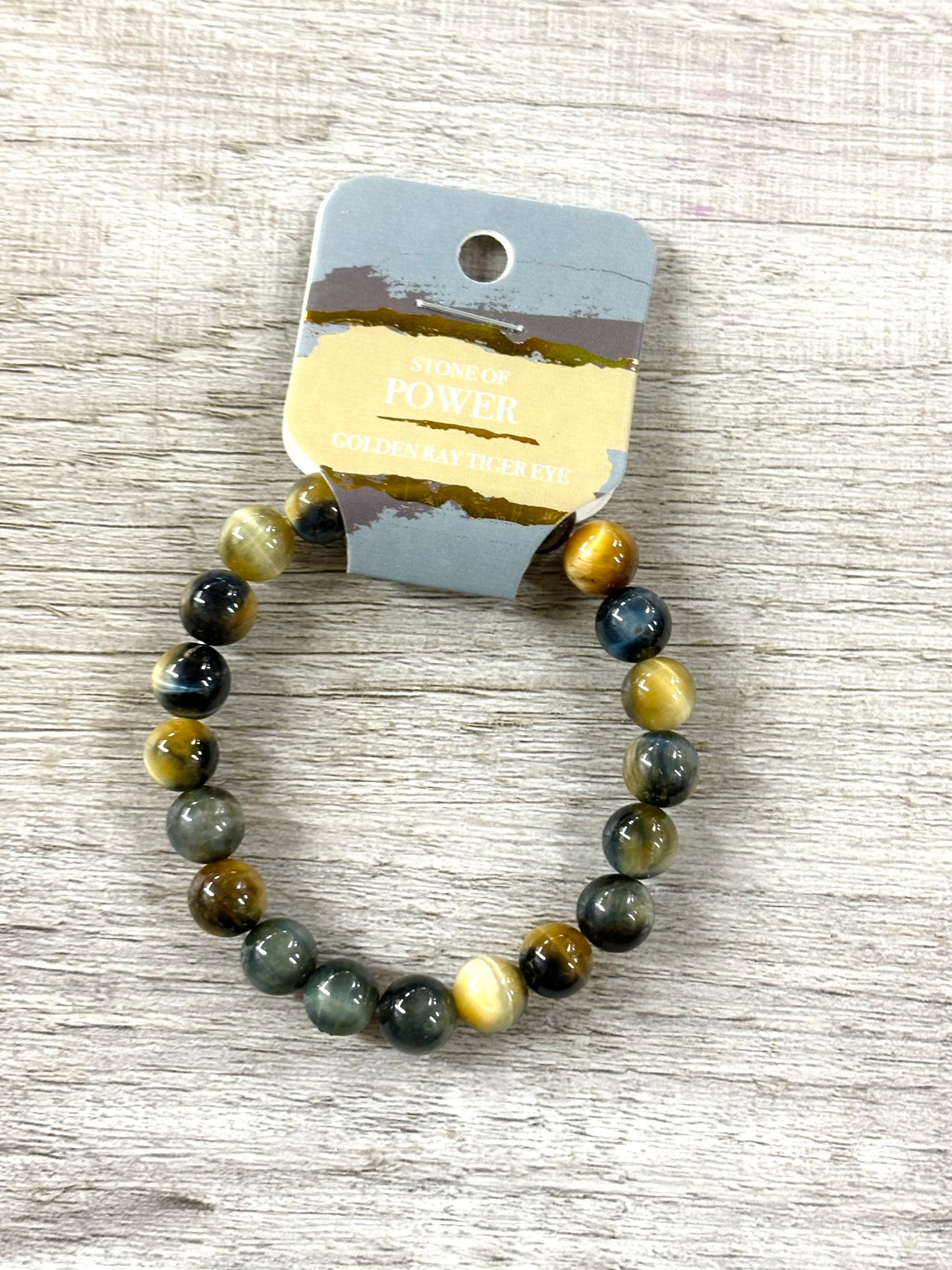 8mm Crystal Gemstone Energy Bead Stretch Bracelets
