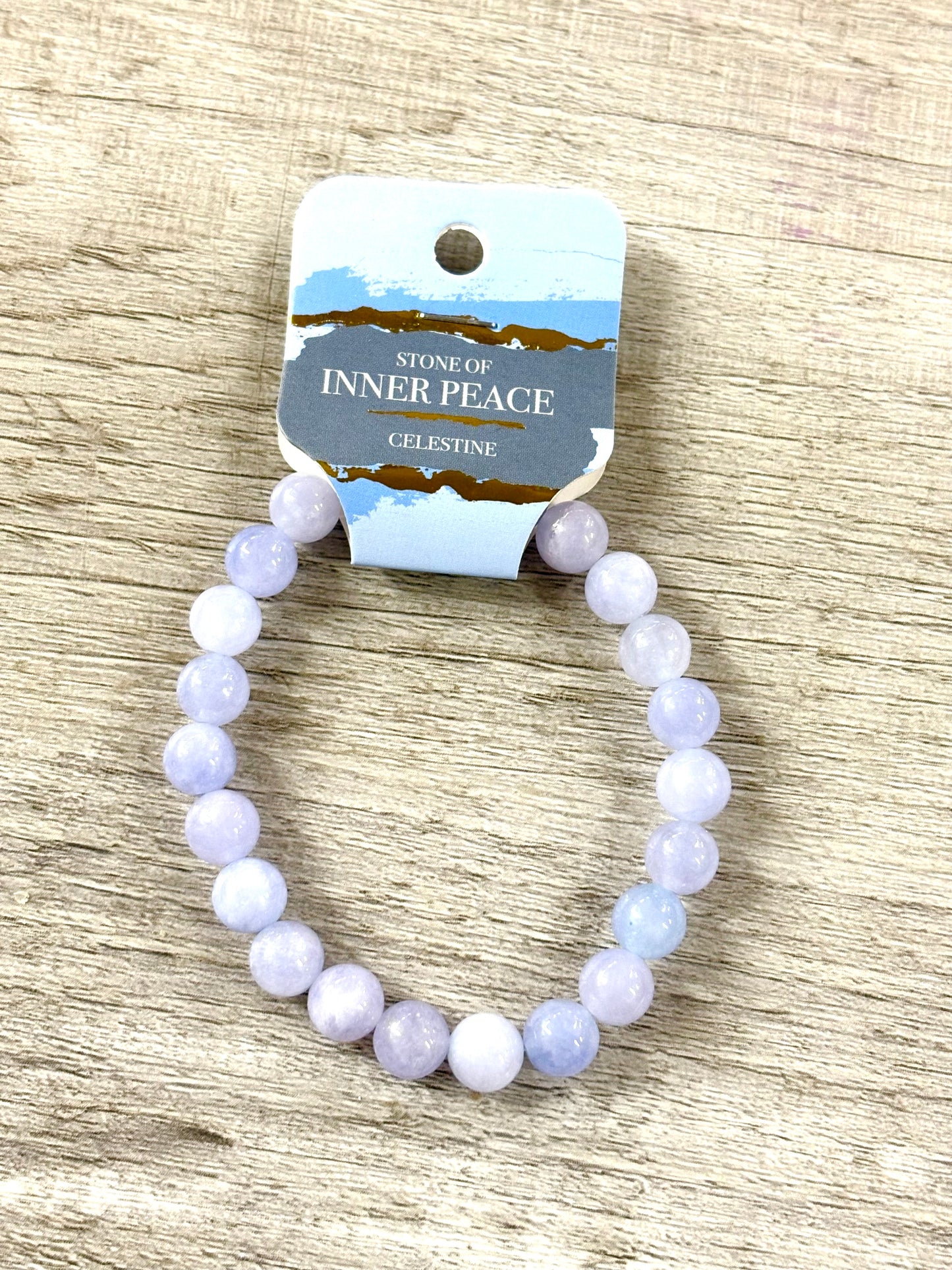 8mm Crystal Gemstone Energy Bead Stretch Bracelets