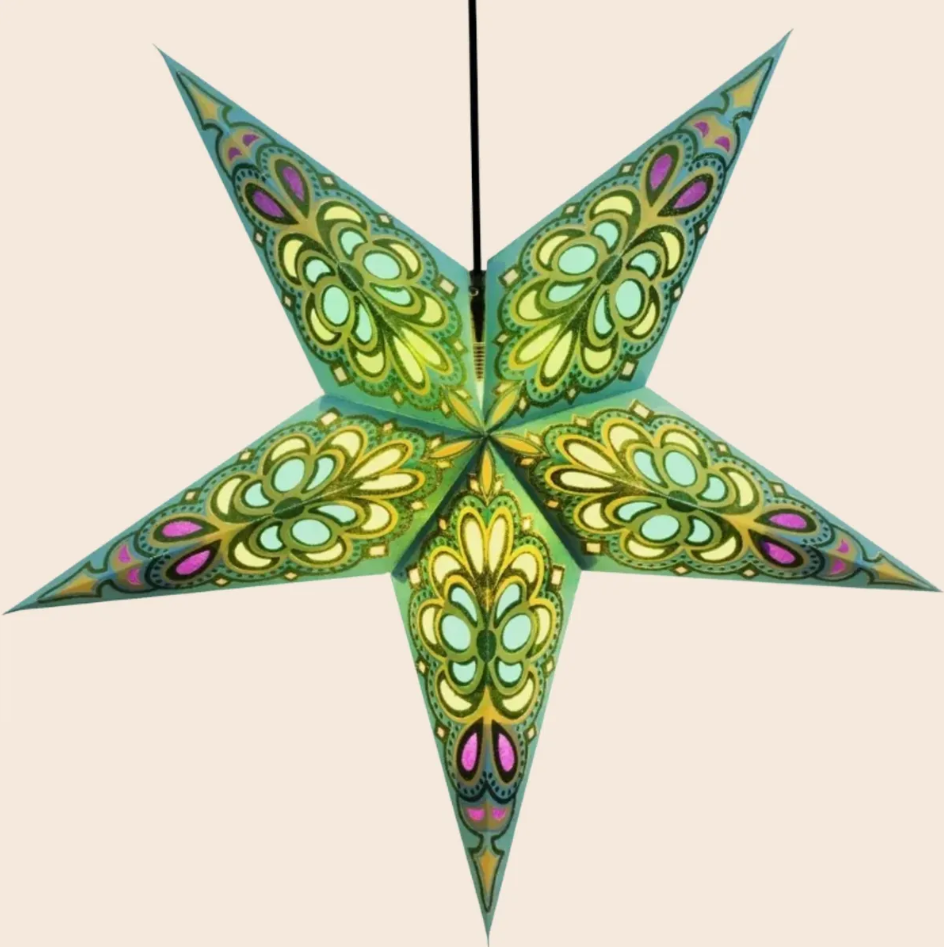 Mystic River Paper Star Lantern