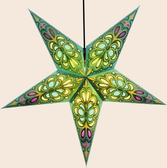 Mystic River Paper Star Lantern