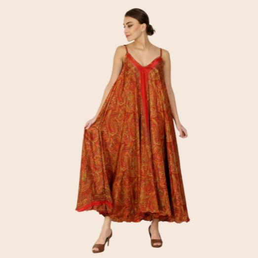 Silk Maxi Dress