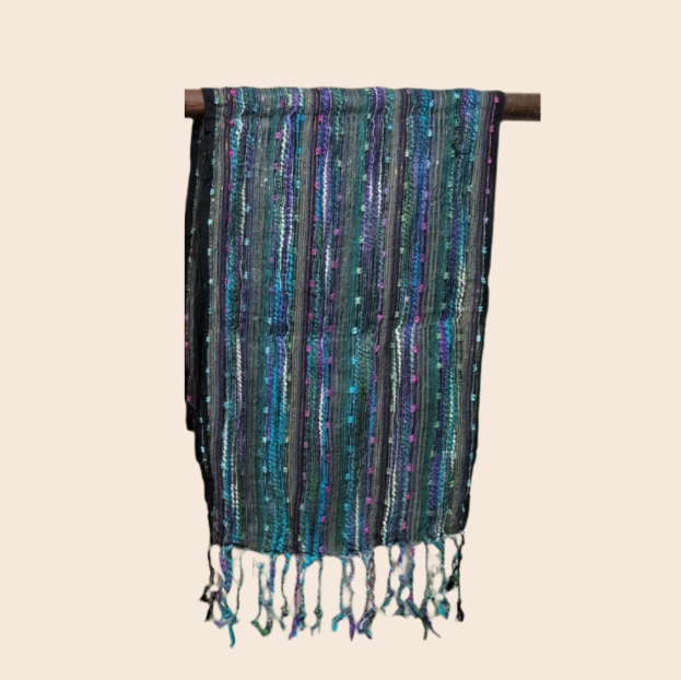 Traditional Indian Woven Scarf