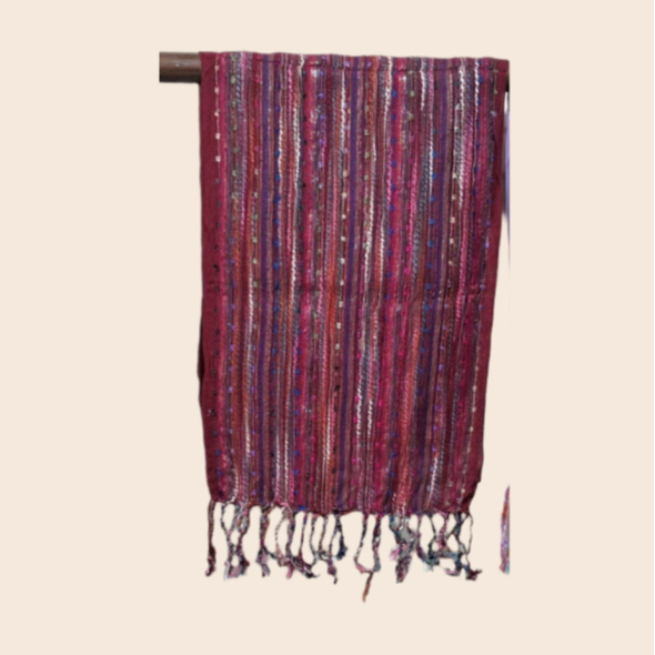 Traditional Indian Woven Scarf