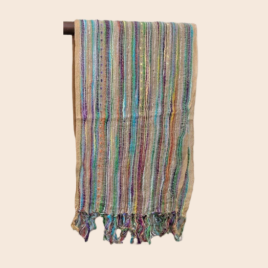 Traditional Indian Woven Scarf