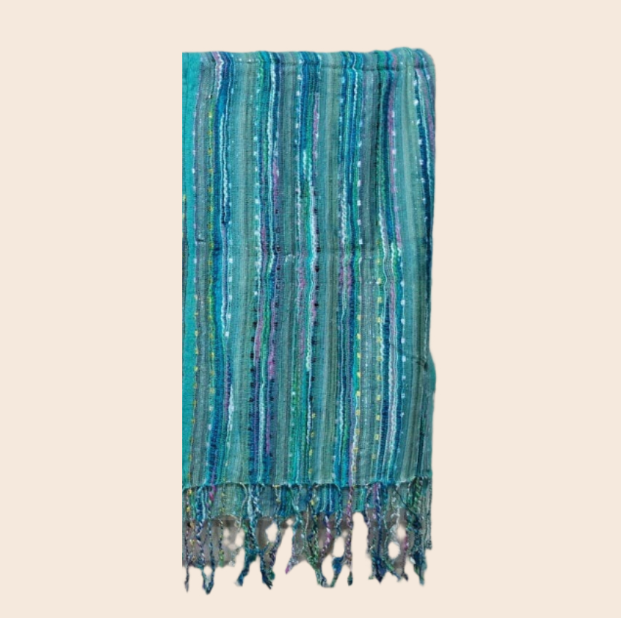 Traditional Indian Woven Scarf
