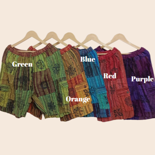 Patchwork Shorts