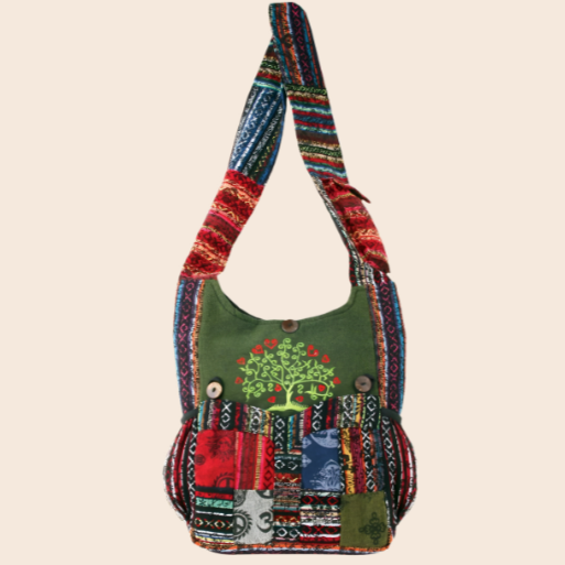 Patchwork Tree Purse