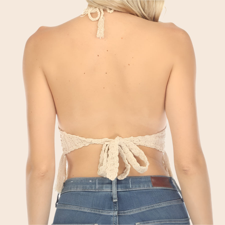 Funky Fringe Crochet Bralette