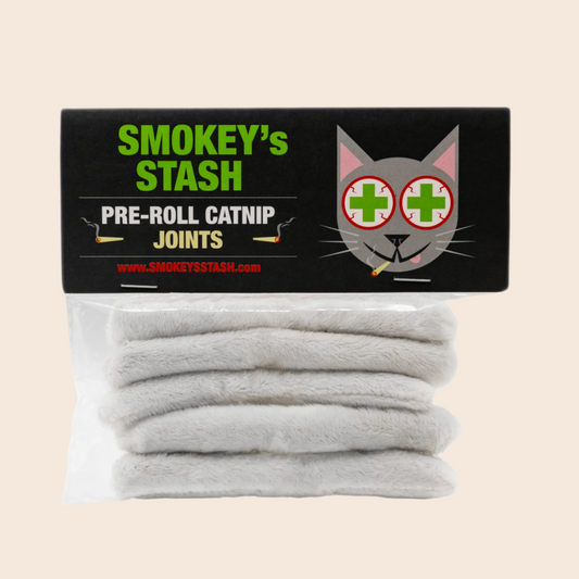 Smokey's Stash Catnip Pre Rolled Joints (5 Pack)