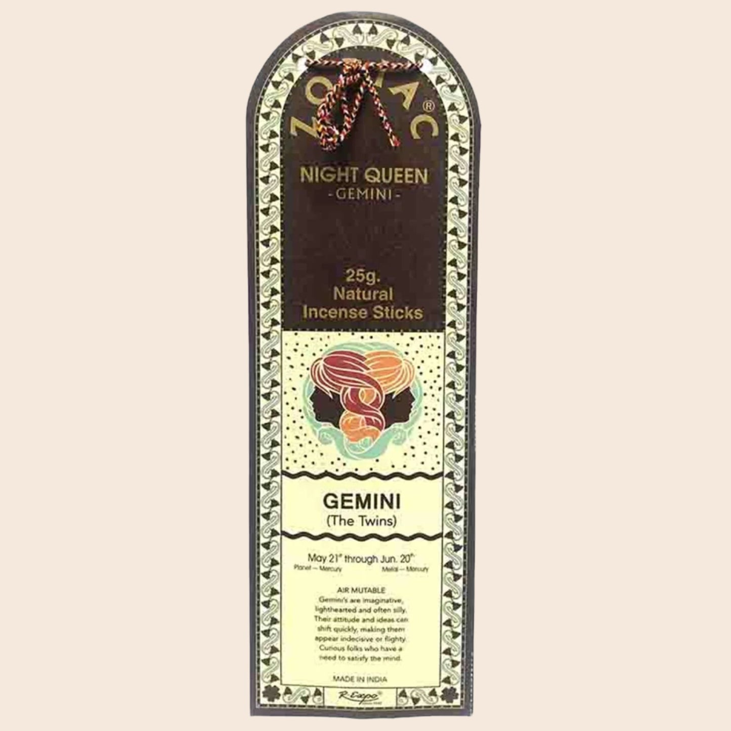 Zodiac Incense- Gemini