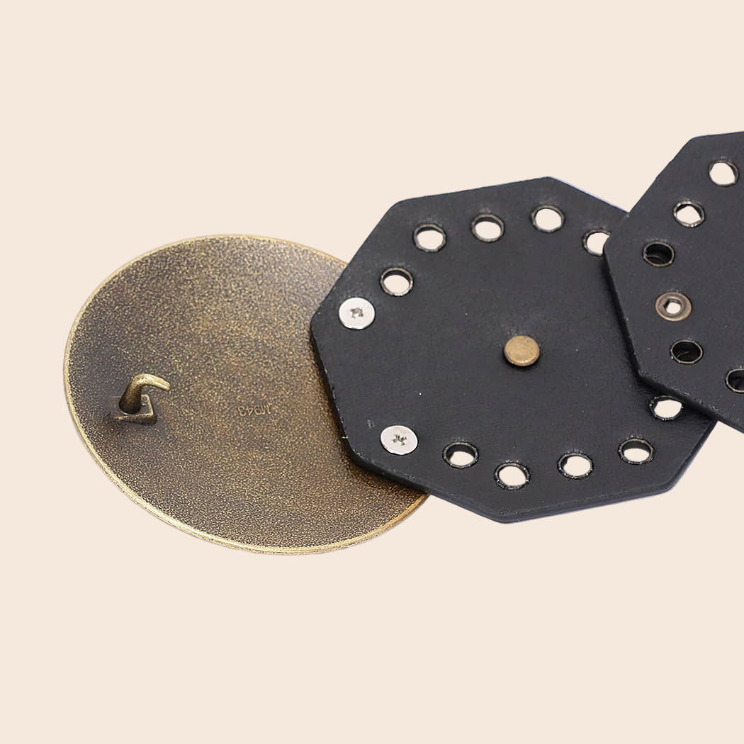 Octagon Shield Belt