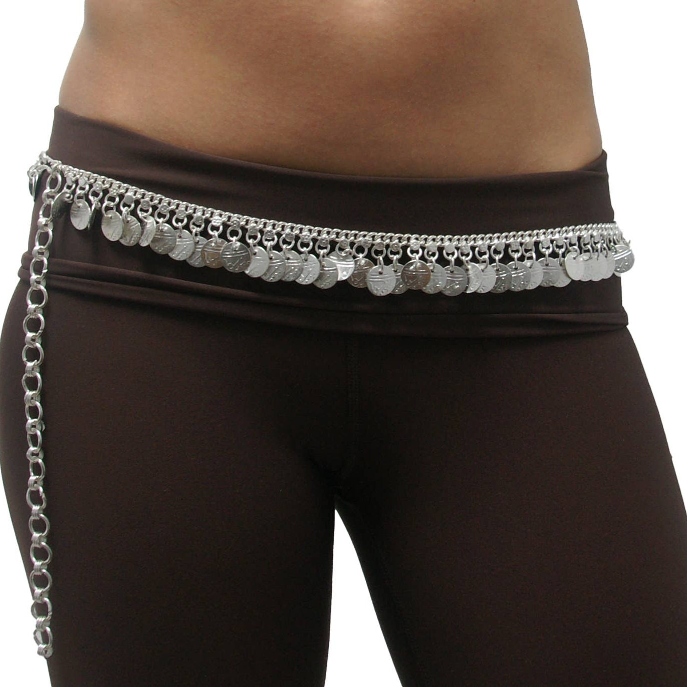 Draping Chain with Bells / Belly Dance Belt