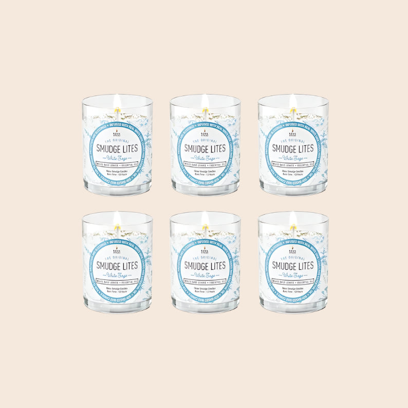 White Sage Votive Smudge Candle