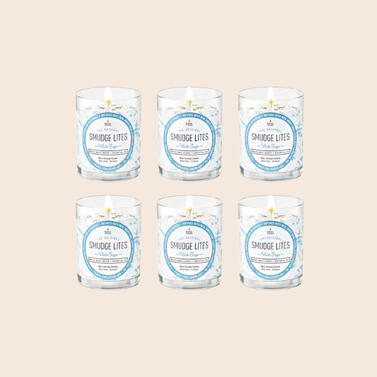 White Sage Votive Smudge Candle
