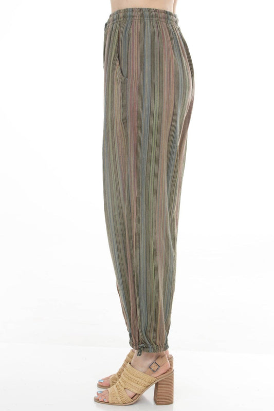 Striped Easy Jogger Pants
