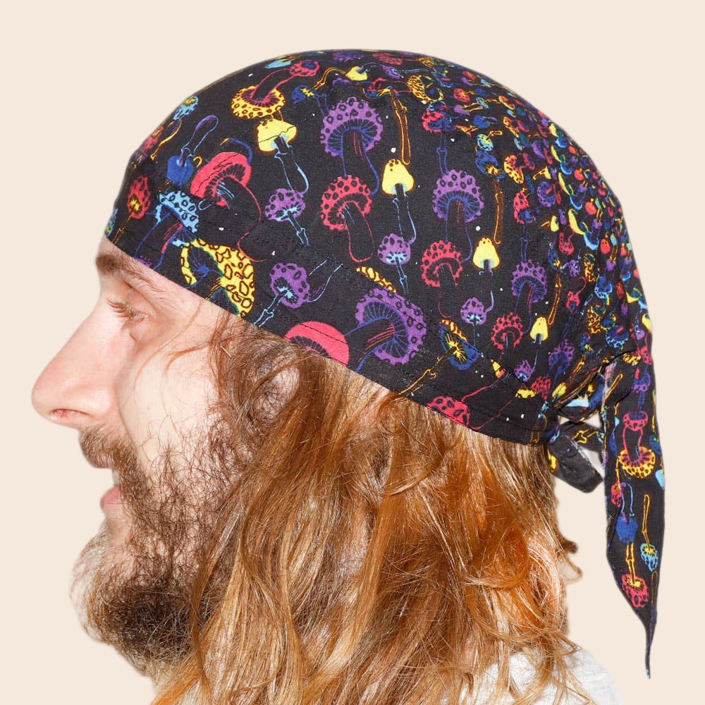 Doo Rag - 3D Magic Mushroom Spiral