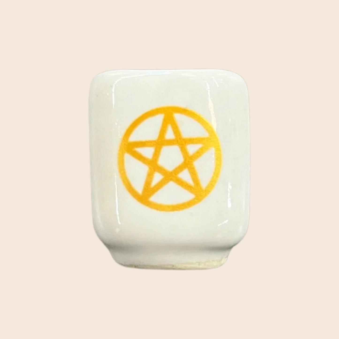 Pentagram Spell Candle Holder