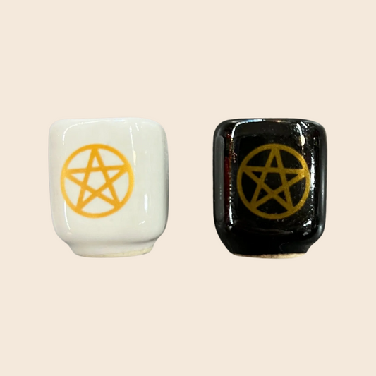 Pentagram Spell Candle Holder