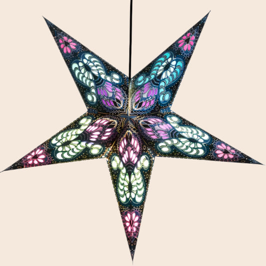 Moon View Paper Star Lantern