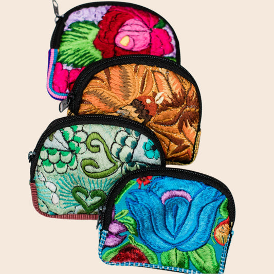 Mini Upcycled Coin Bag