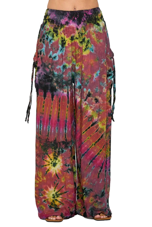 Tie-Dye Palazzo Pants