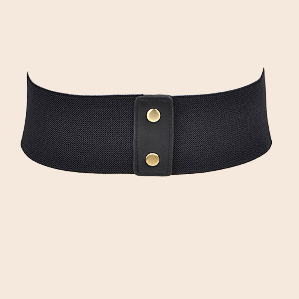 Corset Belt With Ribbon Detail