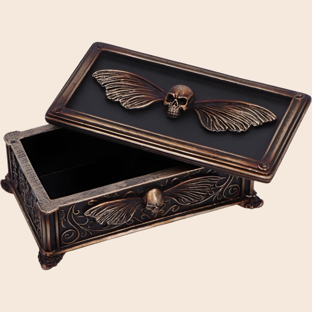 Skull/Moth Box