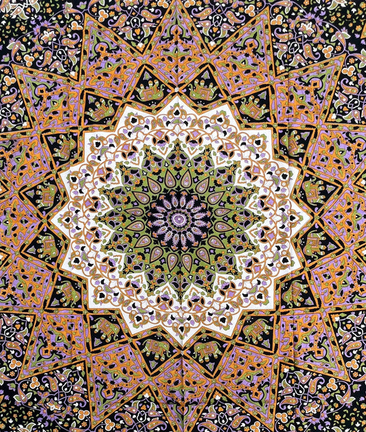 Star Elephant Tapestry Wall Hanging Decor 80”X50”