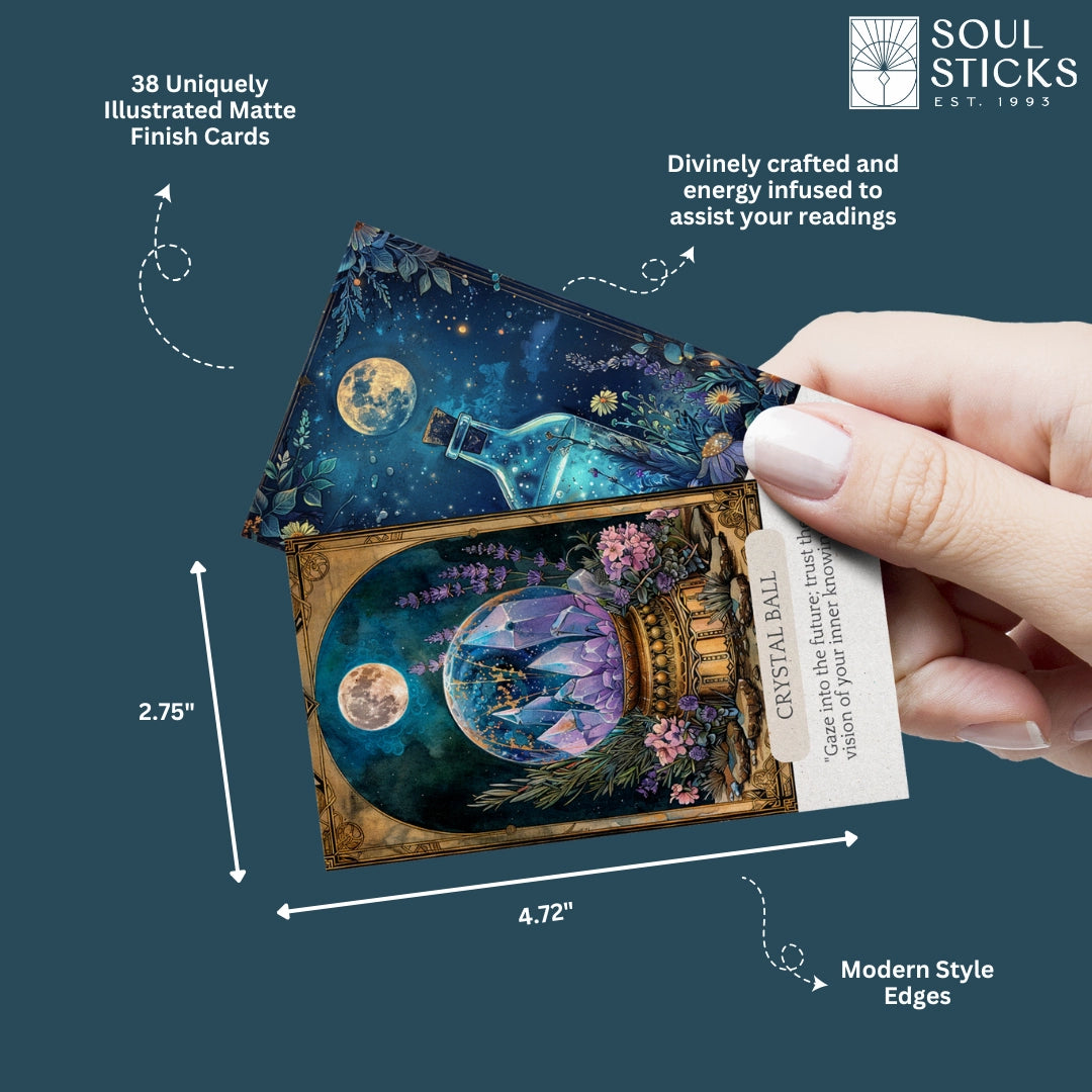 Magical Witch's Tools Oracle Card Deck