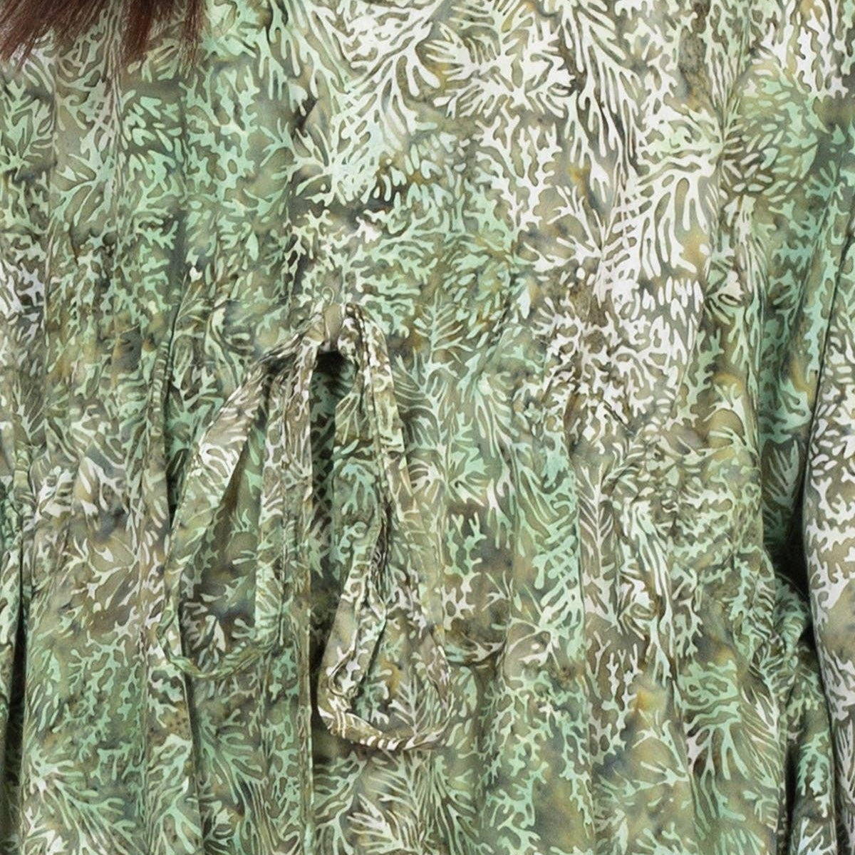 Batik Drawstring Tunic