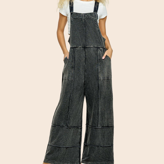 Overall Patchwork Stonewashed