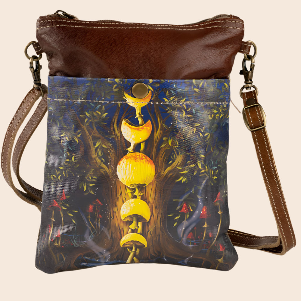 Mushroom Moons Crossbody Bag