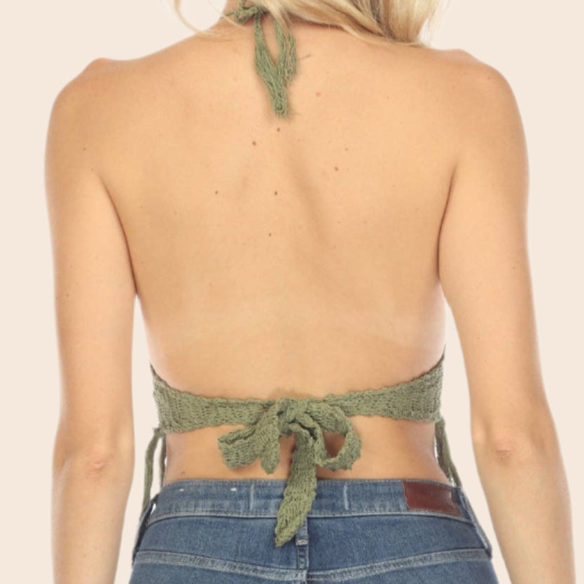 Funky Fringe Crochet Bralette