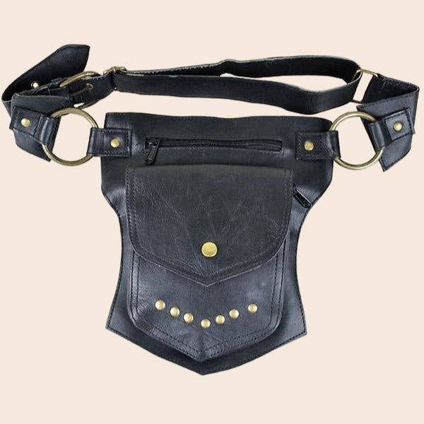 The Women's Traveler Pack - Leather Hip Utility Belt