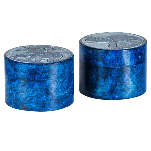 Elephant Soapstone Box