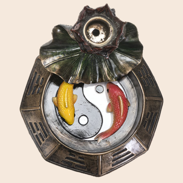 Yin-Yang Koi Backflow Burner