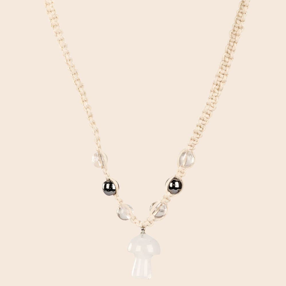 Hemp Mushroom Necklace