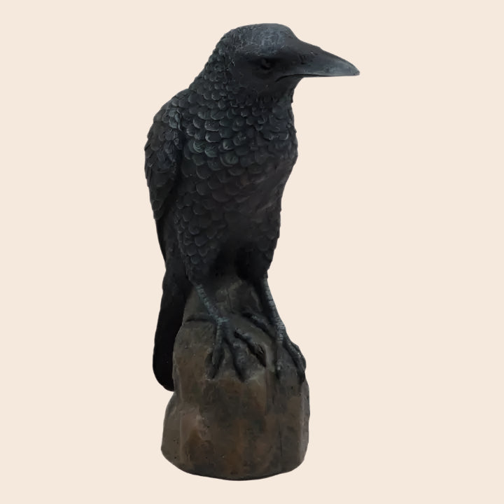 Raven Figurine