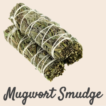 3" Mugwort Smudge Stick