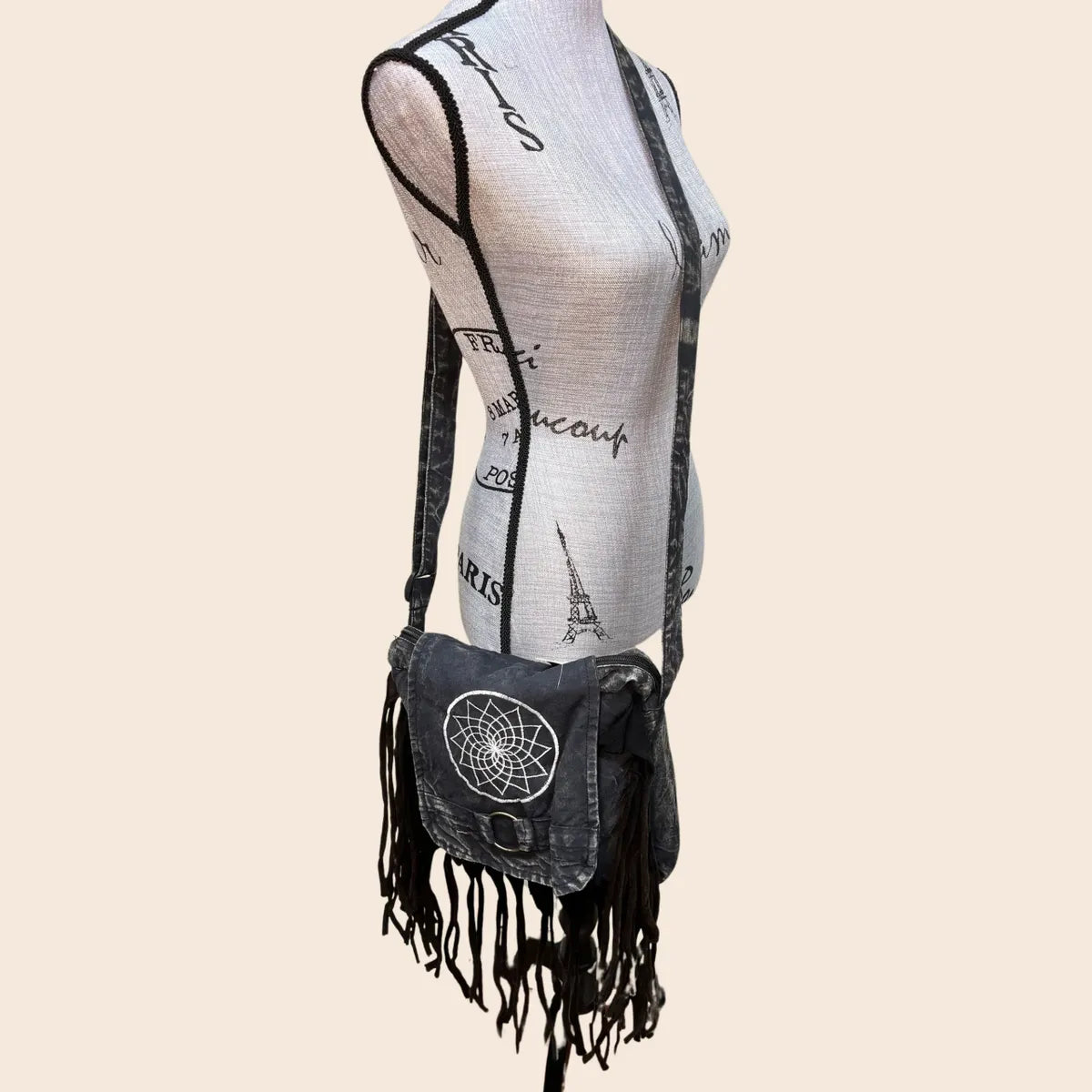 Mandala Fringe Purse