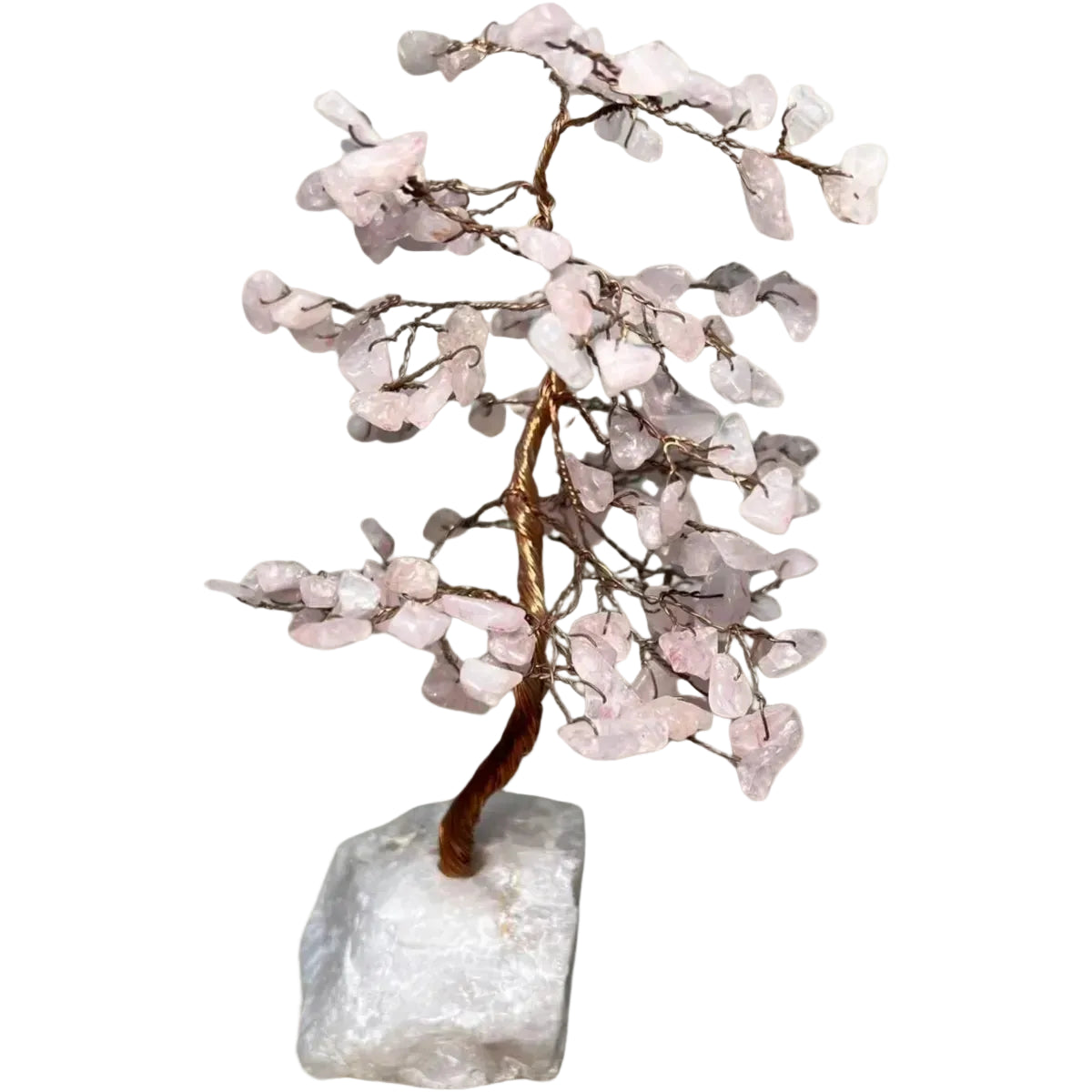 Rose Quartz Chip Tree