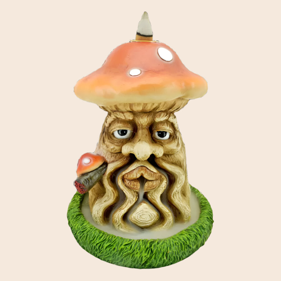 Mushroom Man Backflow Burner