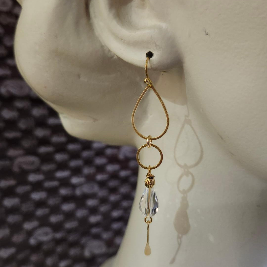 Crystal Drop Earrings