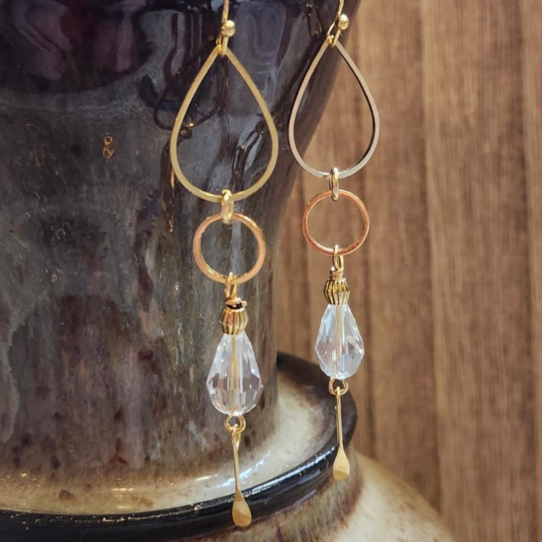 Crystal Drop Earrings