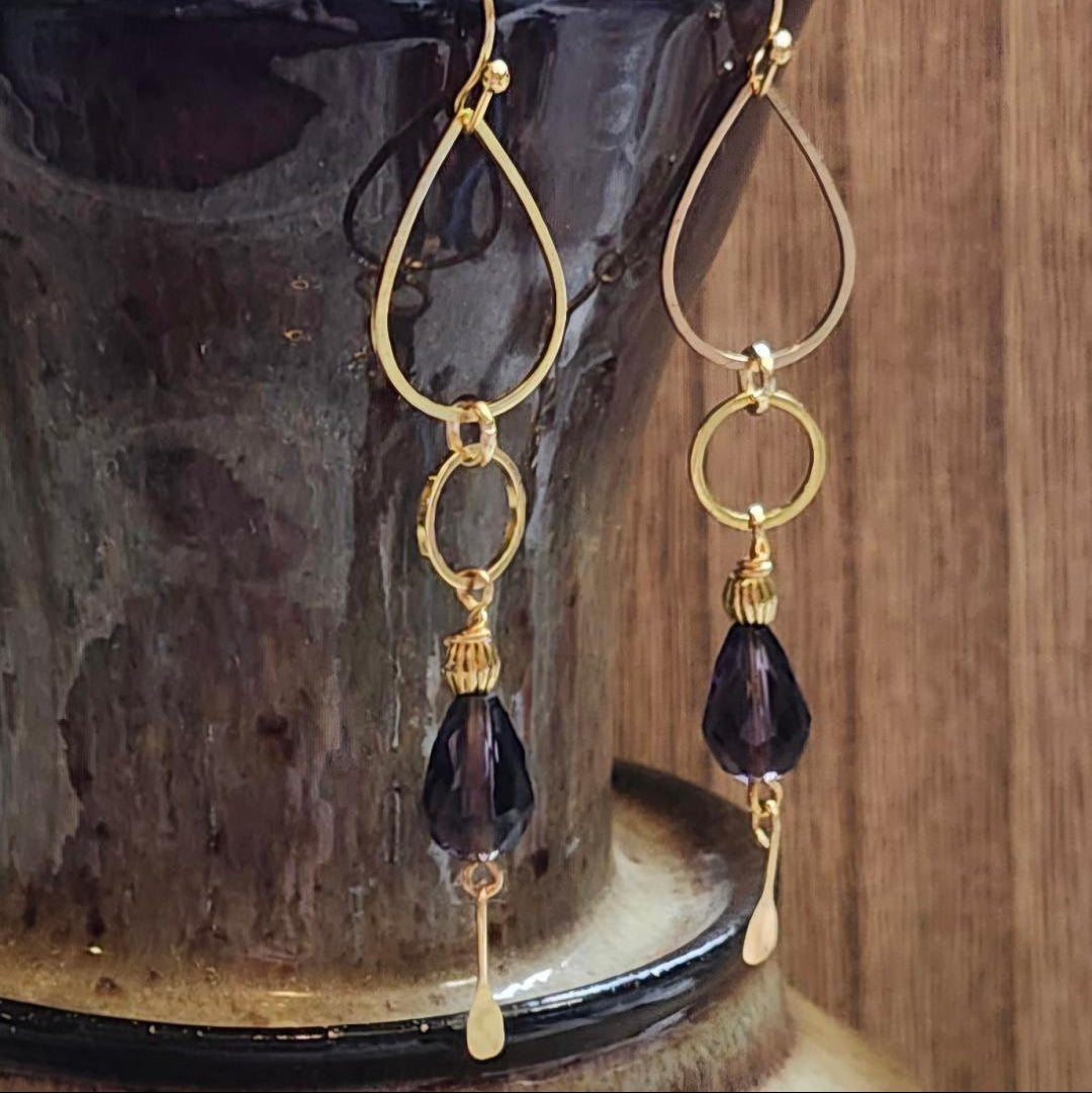 Crystal Drop Earrings