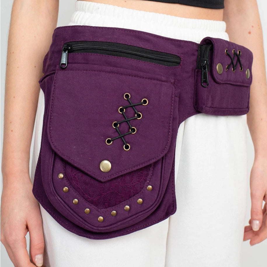 Lace Detailed Hip Bag
