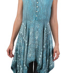 Colors of the Sea Batik Bohemian Dress