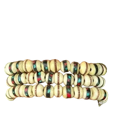 Bracelet - Yak Bone, White
